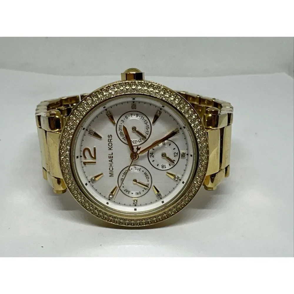Michael Kors MK5780 Women's Gold Tone Stainless Steel Analog Dial Watch NUL66